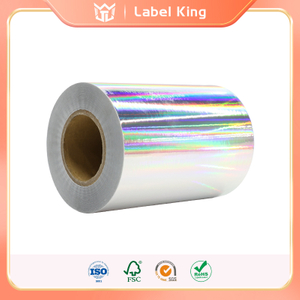 Hochwertiges 50 &micro;m einfaches BOPP-Etikettenmaterial mit 60 g Pergamin