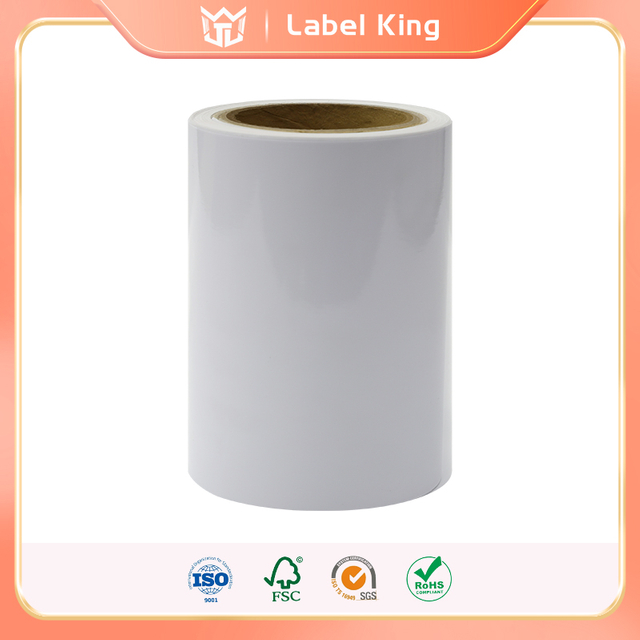 80μm Glans Hvit PVC/60g Glassine