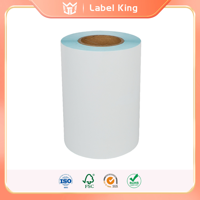 高品質感熱紙ラベルステッカー原材料 60g ブルーグラシン 